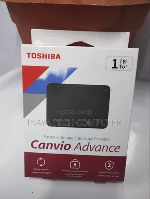 Toshiba Canvio Advance Portable External Hard Drive 1tb