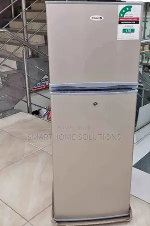 Volsmart 138 Litres Double Door Fridge Top Freezer