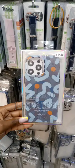 iPhone 13 Pro Palka Magsafe Cases -Sjy Blue Multicolor