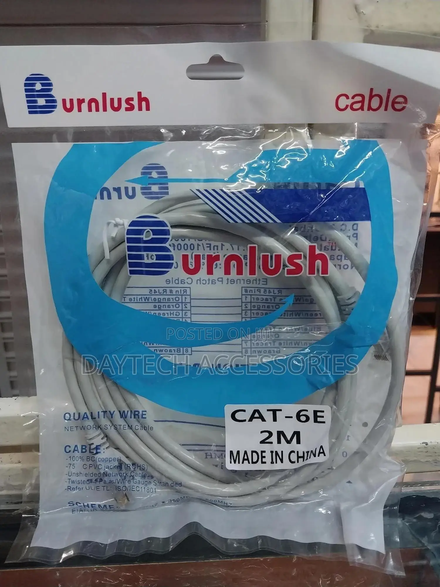 Cat6 Internet Cable Rj45 Cat6e Lan Cable 2m