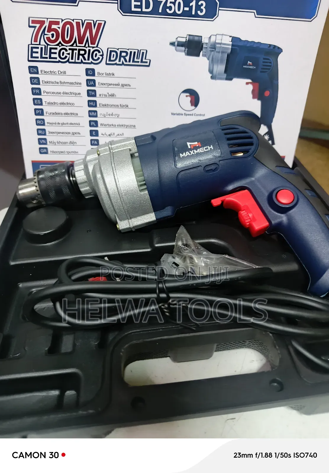 750 Watts Impact Drill