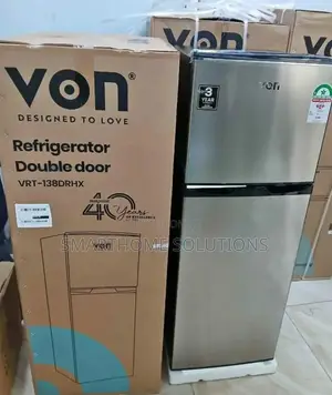 Good Quality Von 138 Litres Double Door Fridge v/N-138l