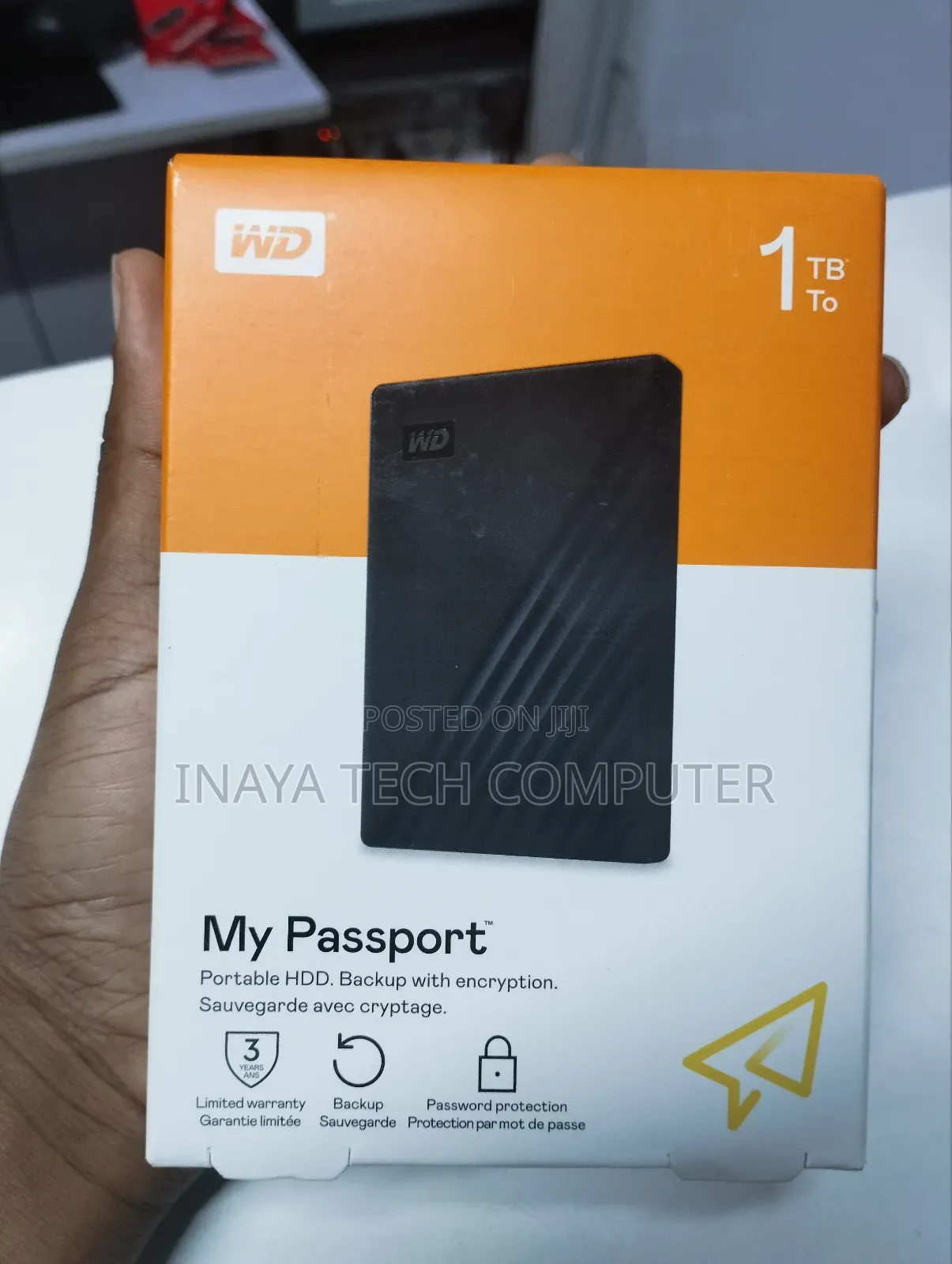 Wd 1tb External HDD || Wd My Passport 1tb External Harddrive