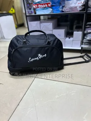 Black Trolley Travel Bags at 2500