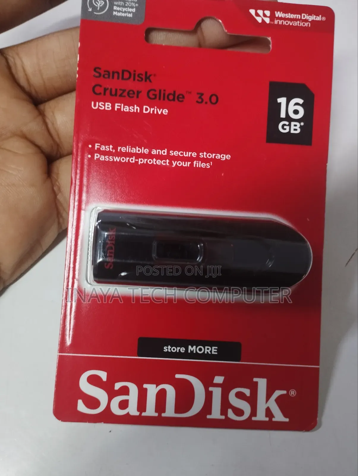 Sandisk 16gb Cruzer Glide Usb Flash Disk