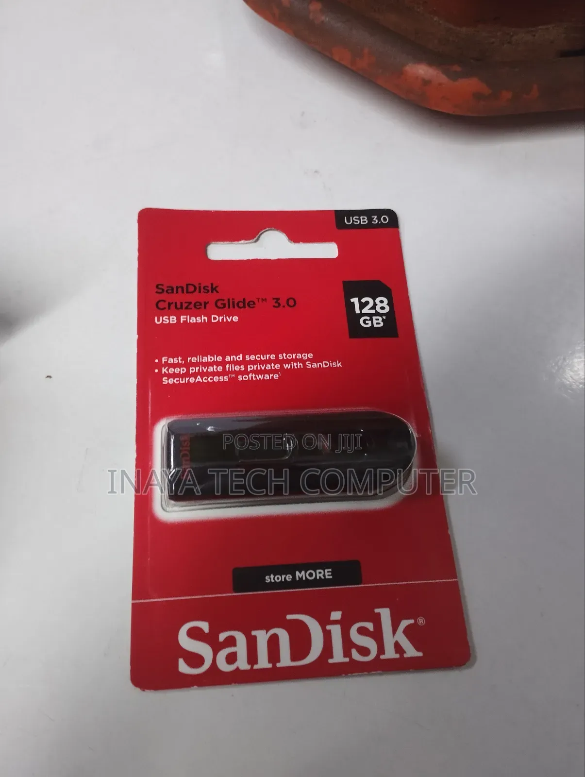 Sandisk 128gb Cruzer Glide Flash Disk