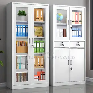 Steel Water-Resistant Office Storage Unit With Shelf