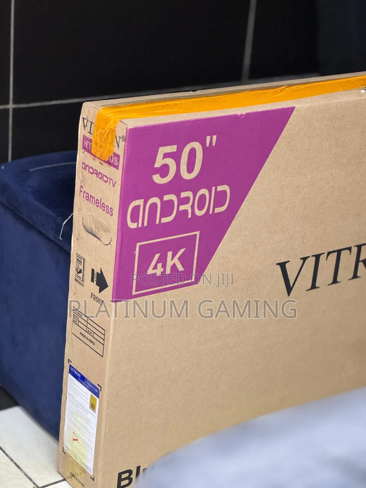 Vitron 5068us 50" Inch Smart Android Uhd Frameless Tv