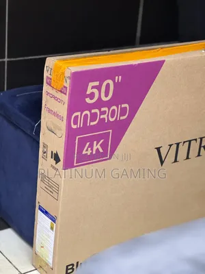 Vitron 5068us 50" Inch Smart Android Uhd Frameless Tv