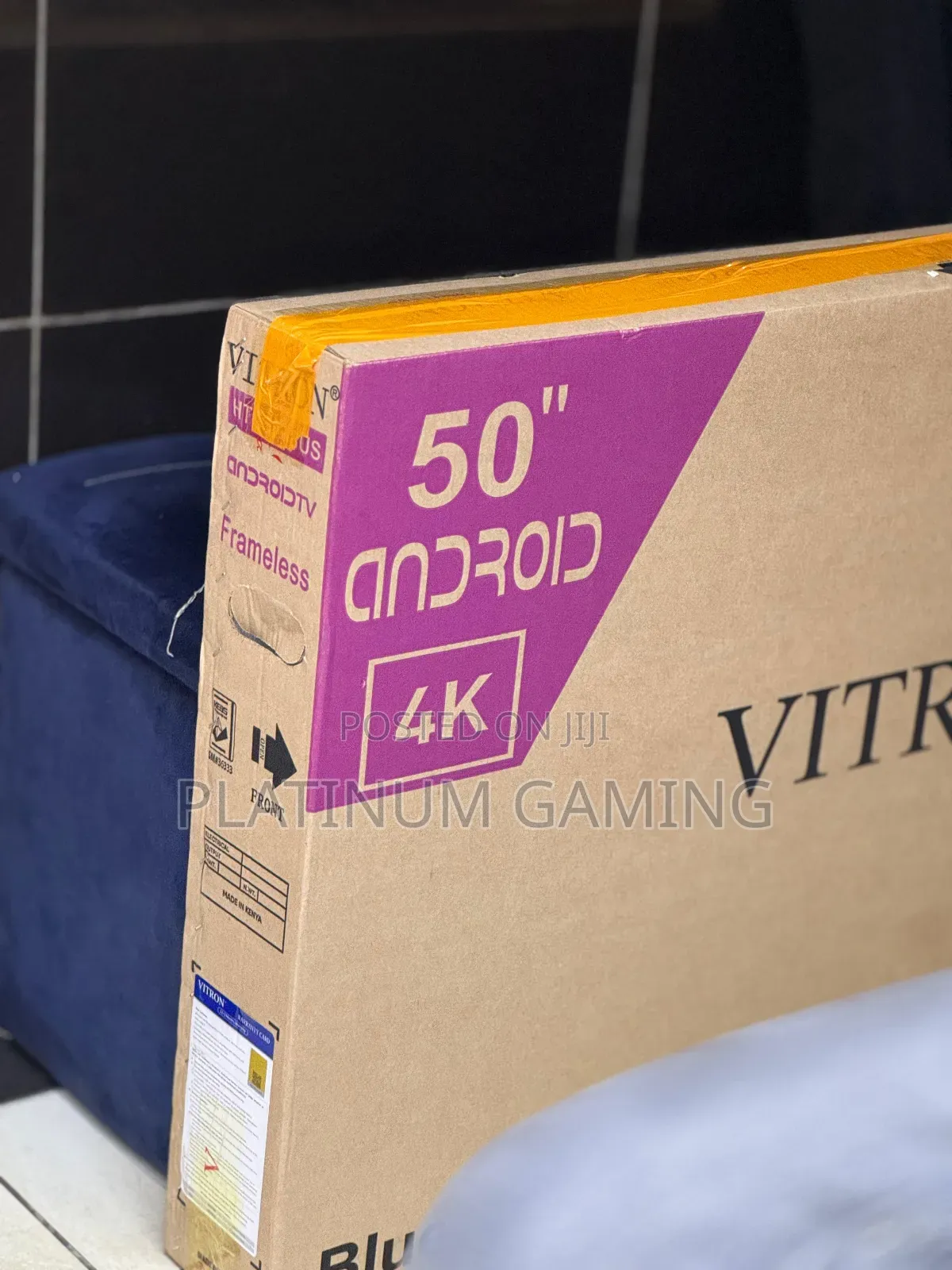 Vitron 5068us 50" Inch Smart Android Uhd Frameless Tv