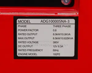 10kva Diesel Generator 3 Phase