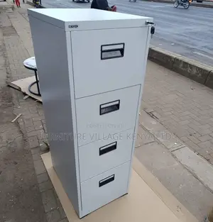 4 Drawer Metallic Filing Cabinet