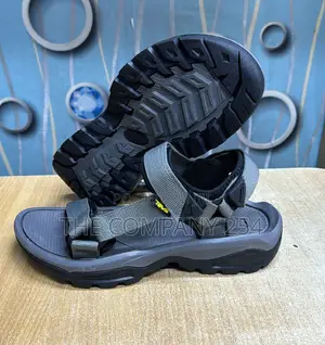 Teva Men Quality Rubber Sole Slide Open Shoes