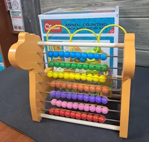 Children Counting Abacus