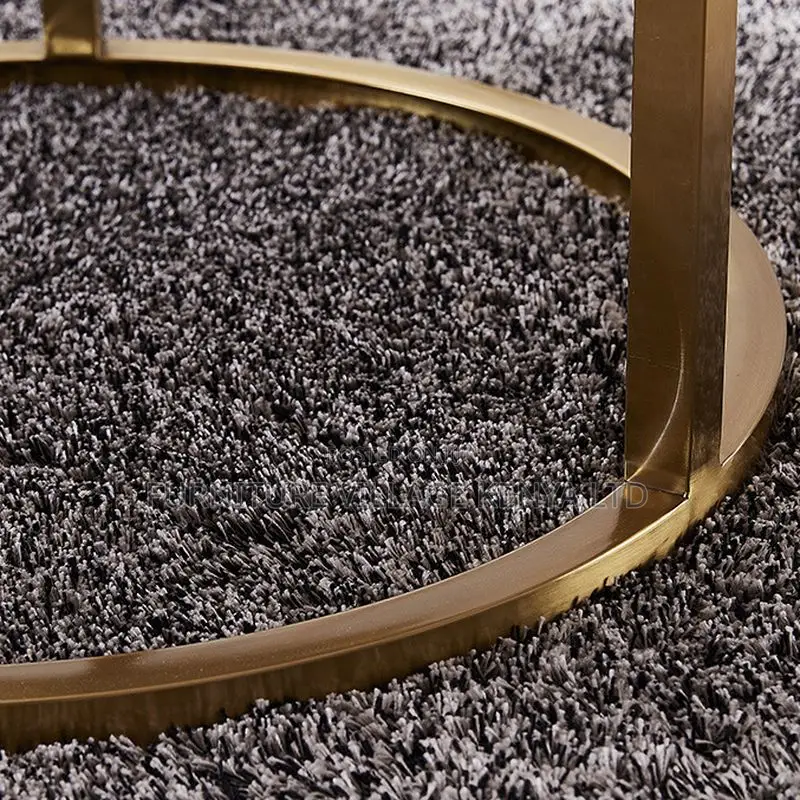 Coffee Table : Nesting Round Marble Coffee Table