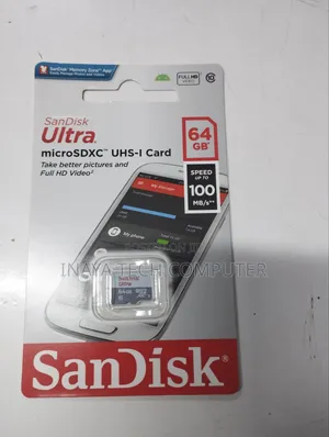 Sandisk 64gb Ultra Microsdxc Memory Card
