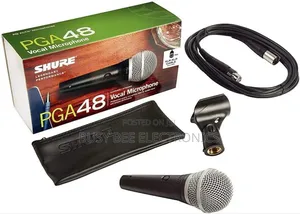 Shure Pga48, Cardioid Dynamic Vocal Microphone,