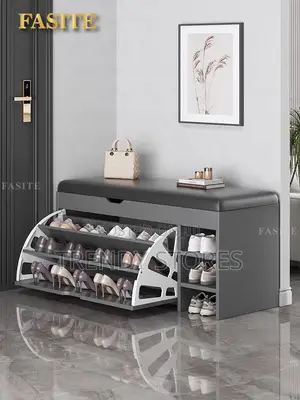Modern Bucket Flip Shoe Cabinet