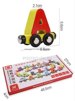 Magnetic Alphabet Train