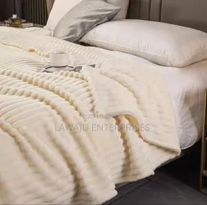 White Velvet Throw Blanket