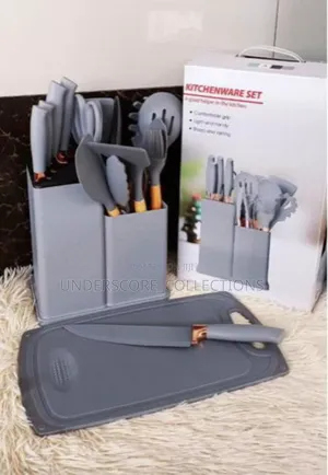 Grey Silicone Spoons