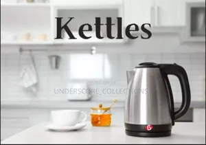 Silver Cordless Kettle