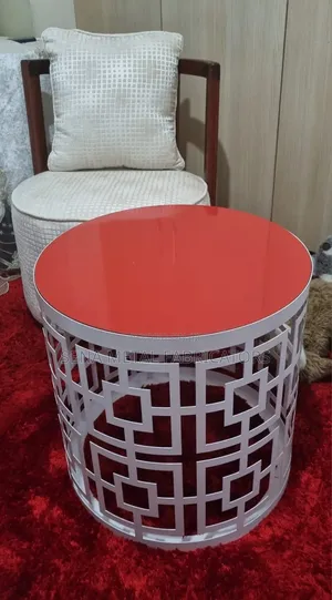 Coffee Table With Laser-Cut Designs