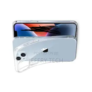 Soft Back Silicone Clear Case Tpu for Apple iPhone 15 Plus