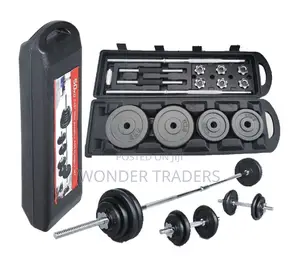 *50kg/York Barbell and Dumbbell Set* 
 .