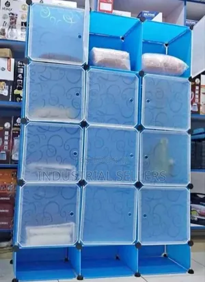 New 3 Column Plastic Wardrobe
