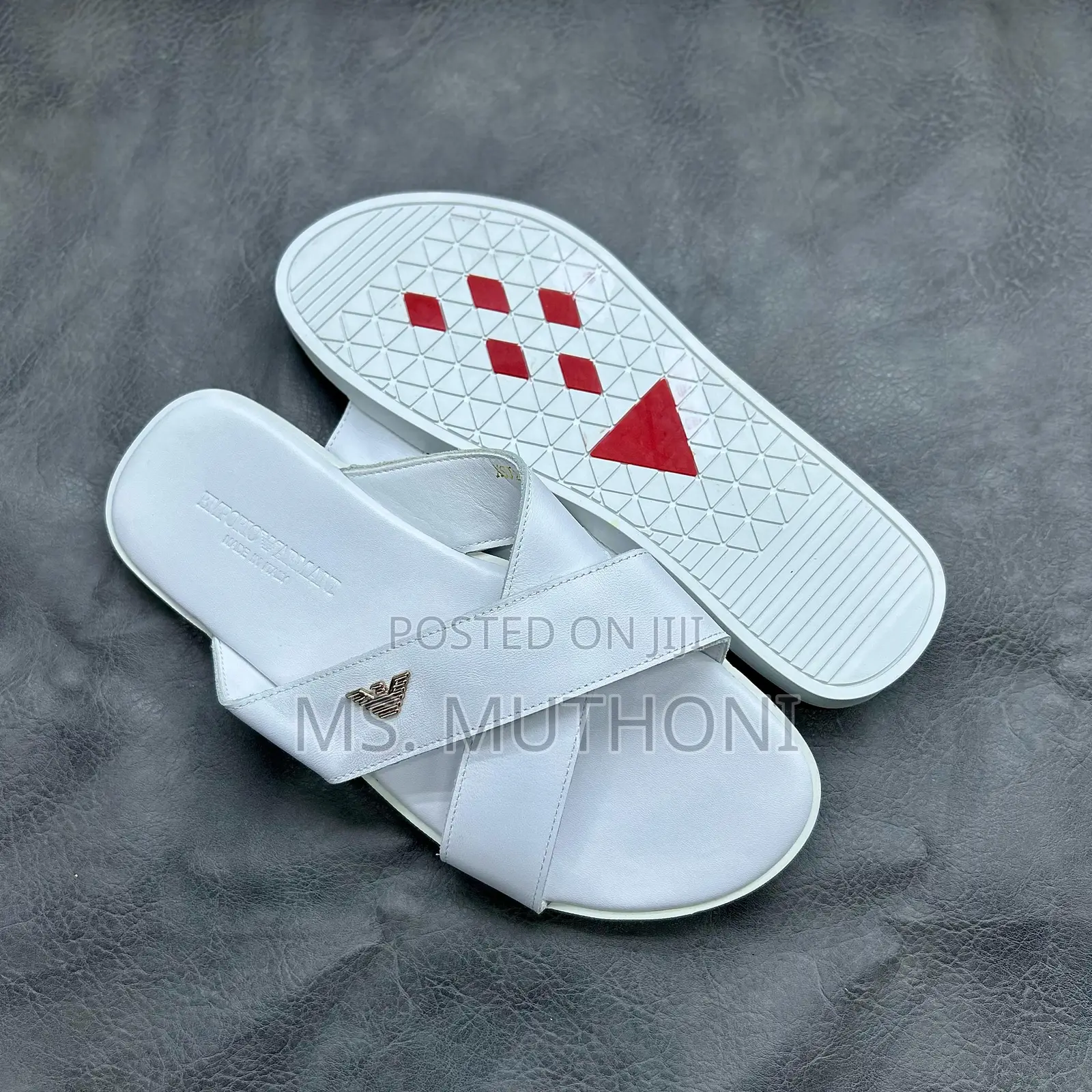 White Slides / Sandals Size 39-46