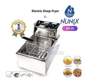 Nunix Single Deep Fryer Machine - 6l-2500w