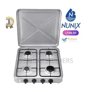 *Nunix Full Gas 4 Burner Table Top Cooker