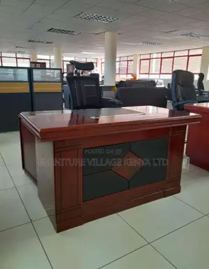 1.4 Meters L-Shaped Executive Office Desk With Drawers