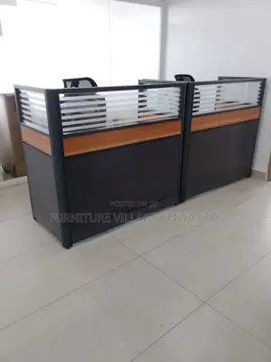 Desks; 2-Way Straight Modular Office Workstation