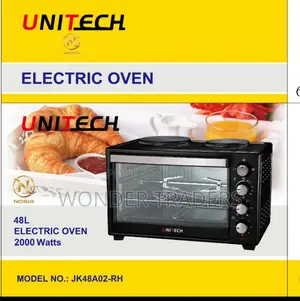 48 Litres Unitech Oven With Double Plate Cooker