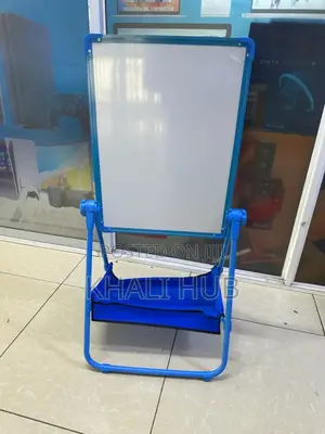 Whiteboard/Blackboard With Marker Tray 60x45cm Whiteboard