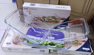 3 in 1 Glass Baking Trays