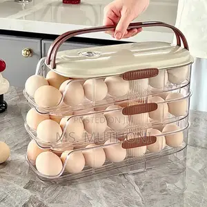 Acrylic Stackable Automatic Sliding/Rolling Egg Tray