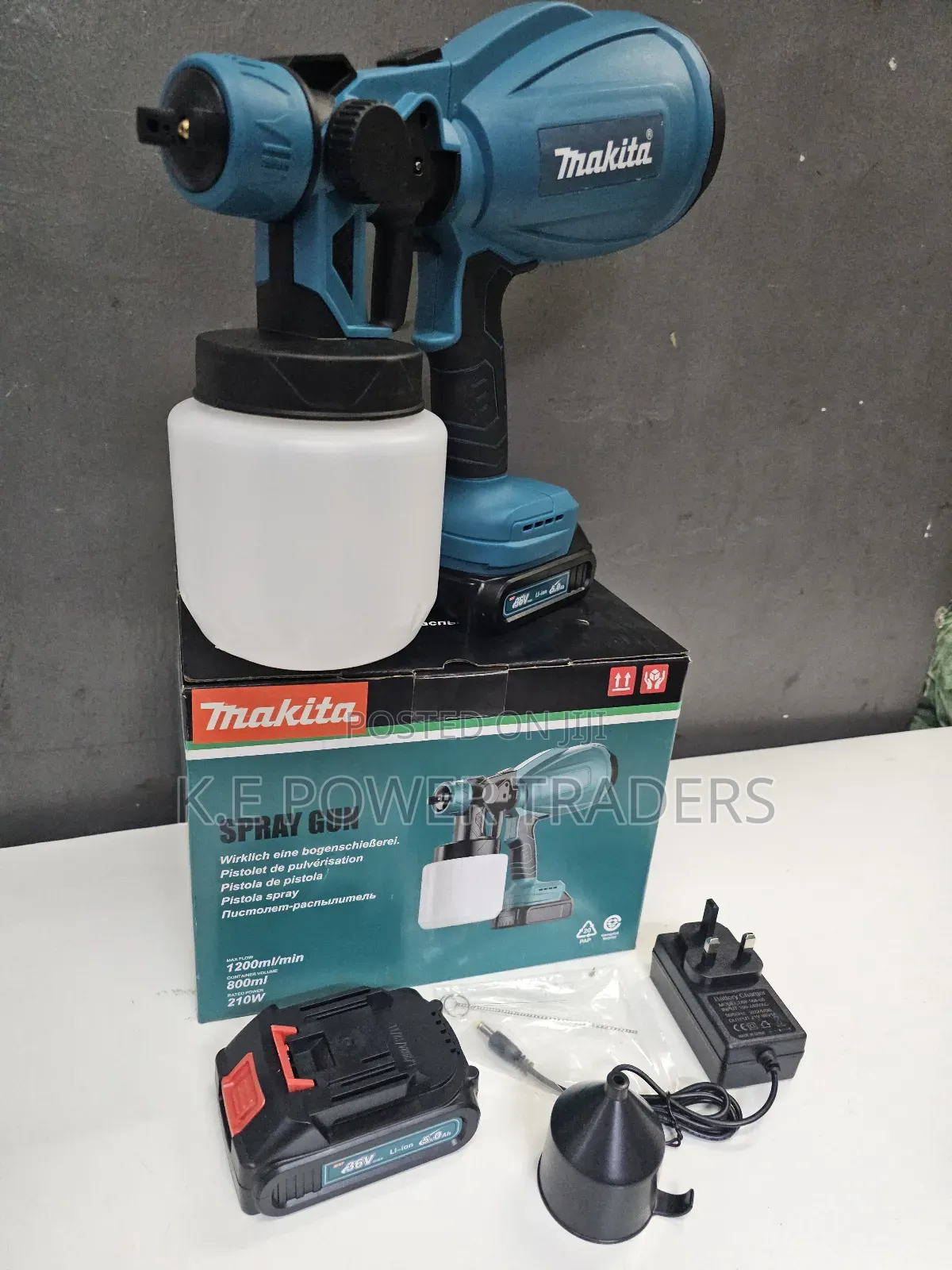 Makita Cordless Spray Gun