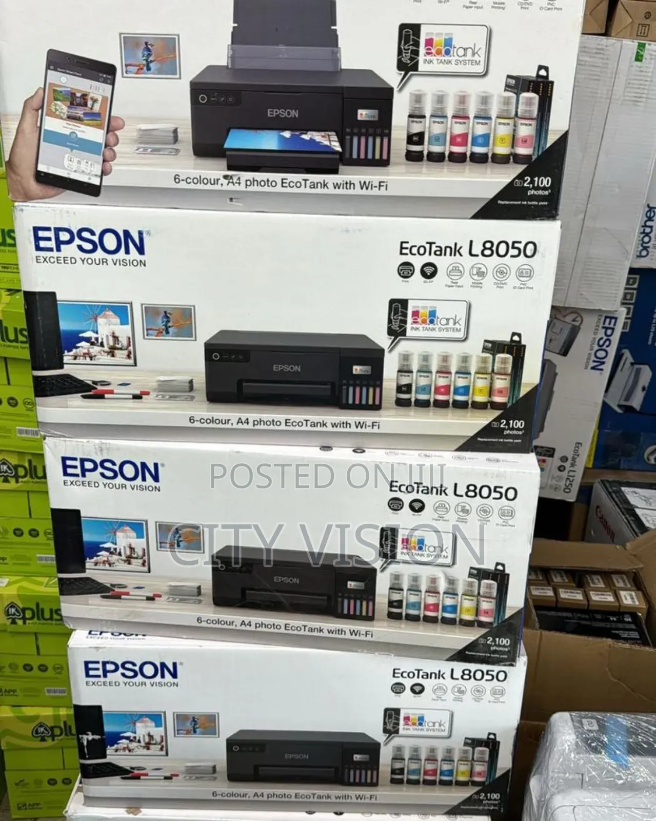 Epson Printer Inkjet L8050// Epson Printer // L8050