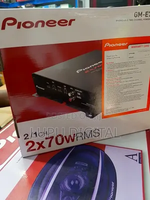 Pioneer Bridgeable 2 Channel Power Amplifier 2*70w