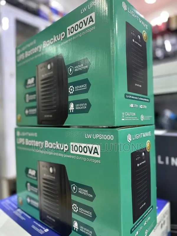 Lightwave 1000va Backup Ups-Lightwave 1000va Ups