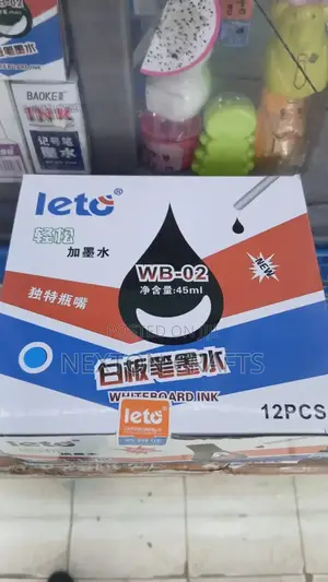 Permanent White Board Ink 12pcs 45ml