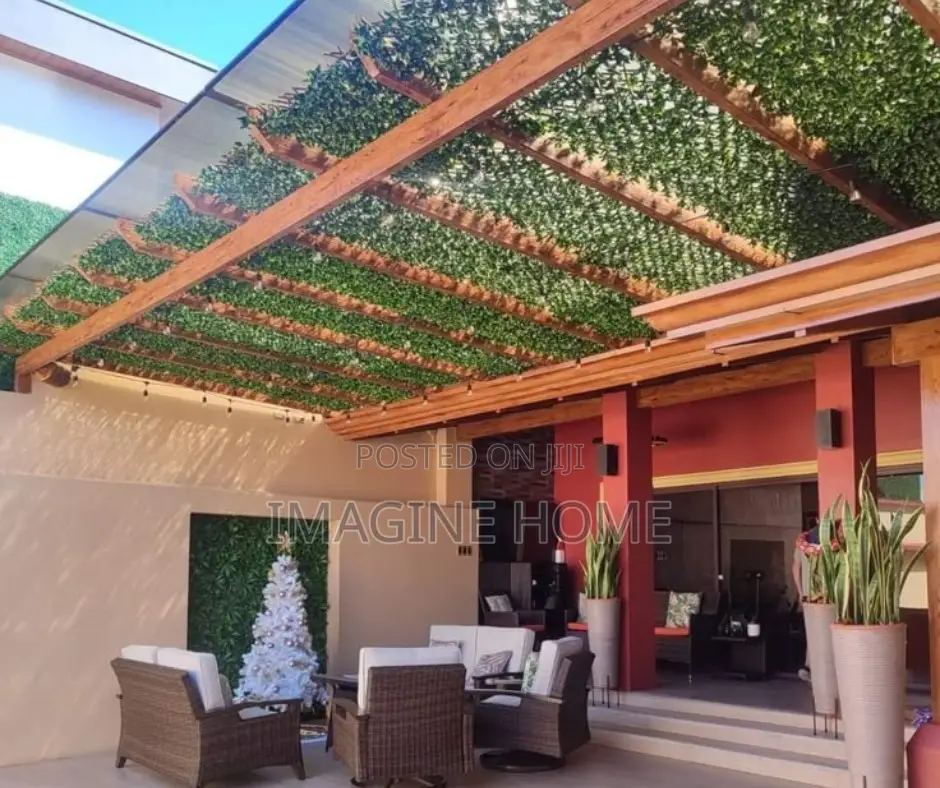 Ceiling Stretchable Artificial Green Fences