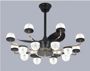 Modern Led Fan Chandelier