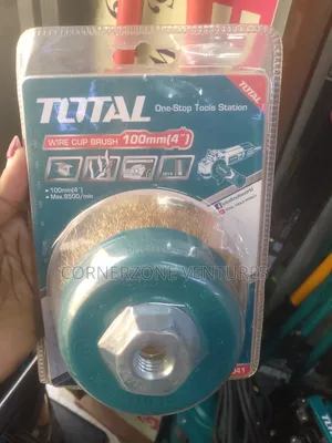Total Wire Cup Brush 100mm, 4"