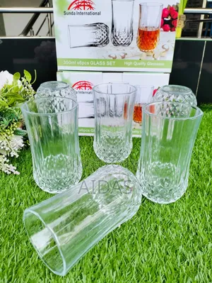 6 PCS Water/Juice Glasses