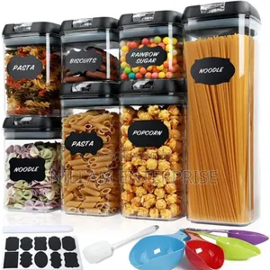 Acrylic 7pcs Set Food Containers