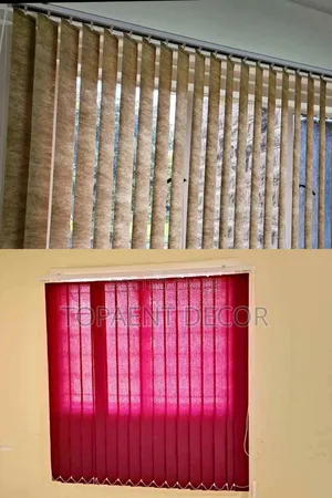 Maroon and Brown Office Window Blinds Office Window Curtains
